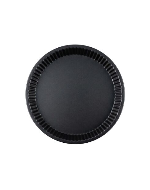 Moule à tarte noir / fuschia - 28cm