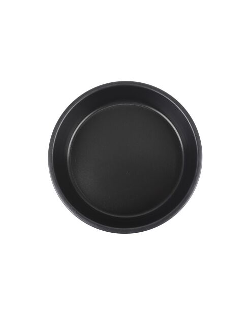 Moule à manqué noir / fuschia - 26cm
