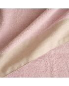 Lot de 2 serviettes éponges visage , invité Washed roses - 110x60 + 60x40 cm