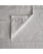 Serviette de douche en coton Elisa huître - 100x150 cm