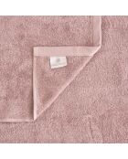 Ensemble de salle de bain en coton Elisa rose - 8 pièces