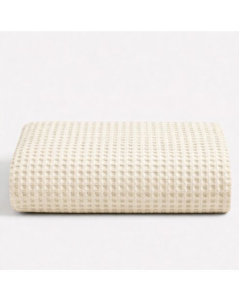 Asciugamano da doccia Milo in cotone avorio - 100x150 cm