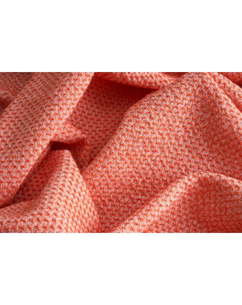 Tela escocesa Levante de algodón naranja - 150x200 cm