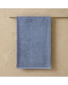 Toalla de ducha Elisa de algodón azul cielo - 100x150 cm