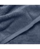 Set da bagno Elisa in cotone blu - 8 pezzi