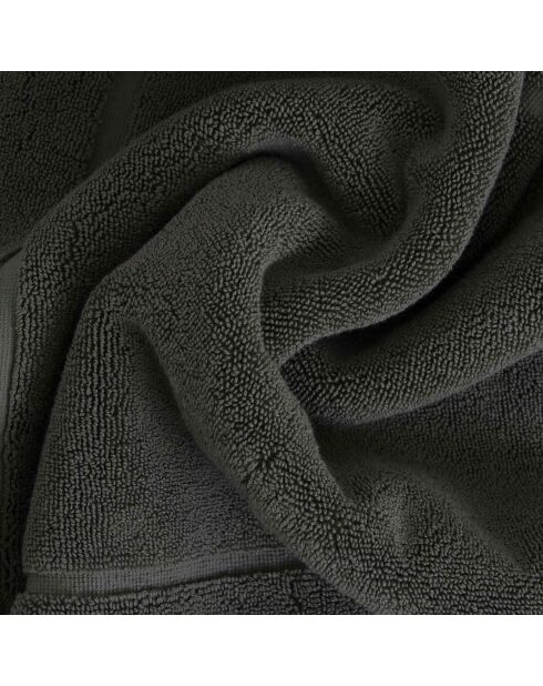 Luxuriöse Badematte aus Baumwolle, 40 x 60 cm, Grau