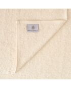 Set di 2 asciugamani per viso e ospiti in cotone Soraya beige - 110x60 + 60x40 cm