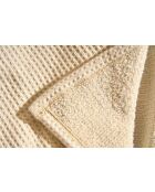 Lot de 2 serviettes éponges visage , invité en coton Alma beach - 110x60 + 60x40 cm