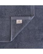 Set de 4 paños Elisa de algodón azules - 30x30 cm