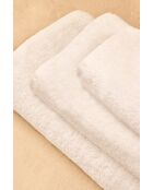 Set di 2 asciugamani in spugna viso, guest Oasi avorio - 110x60 + 60x40 cm