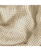 Lot de 2 serviettes éponges visage , invité en coton Milo beach - 110x60 + 60x40 cm