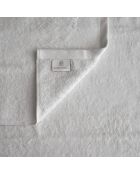 Ensemble de salle de bain en coton Elisa huître - 8 pièces