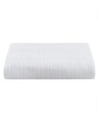 Asciugamano da doccia Alma in cotone bianco - 100x150 cm