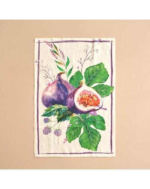 Canovacci ficus linnen theedoeken - 50x80 cm