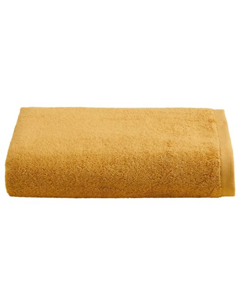 Serviette de douche en coton Elisa bronze - 100x150 cm