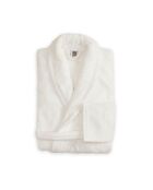 Peignoir de bain en coton Elisa ivoire