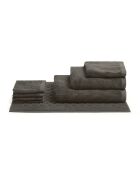 Set da bagno Elisa in cotone grigio - 8 pezzi