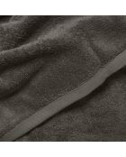 Set da bagno Elisa in cotone grigio - 8 pezzi