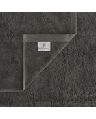 Set da bagno Elisa in cotone grigio - 8 pezzi