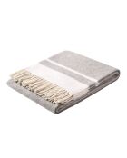 Plaid en laine Artico perle - 170x130 cm