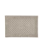 Tappeto da bagno Elisa beige in cotone - 40x60 cm