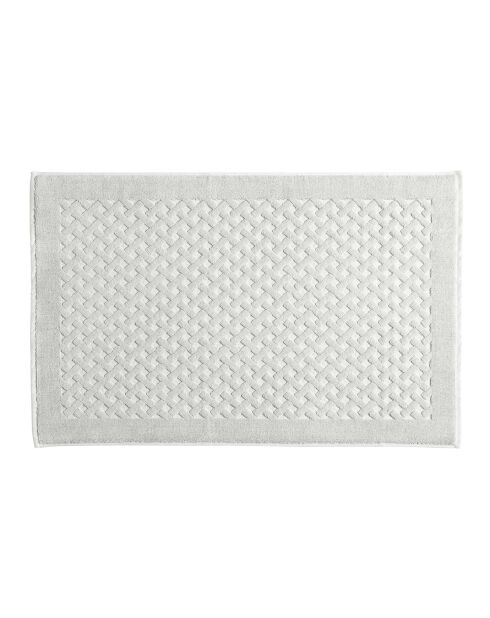 Tappeto da bagno Elisa oyster in cotone - 60x90 cm