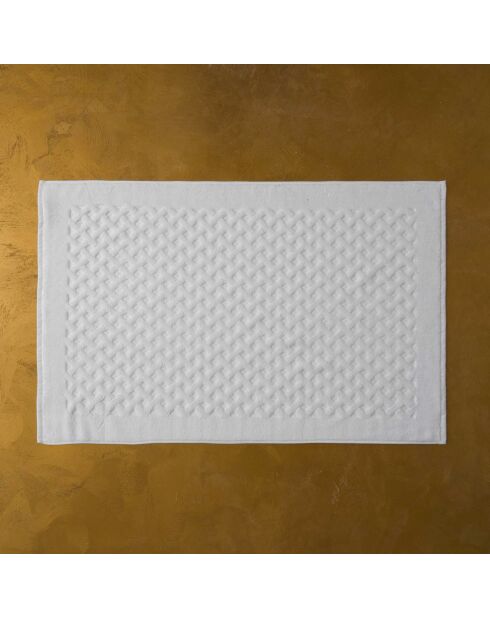 Tappeto da bagno Elisa oyster in cotone - 60x90 cm