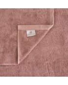 Set de 4 paños Elisa de algodón rosa - 30x30 cm