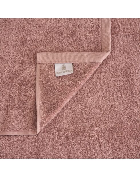 Set de 4 paños Elisa de algodón rosa - 30x30 cm