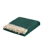 Plaid en laine Double Face sapin - 130x170 cm