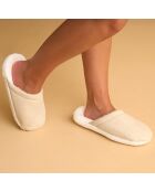 Pantofole Pearl Soft avorio