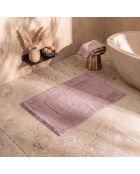 Luxe badmat van roze katoen - 40x60 cm