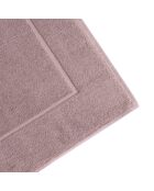 Luxe badmat van roze katoen - 40x60 cm