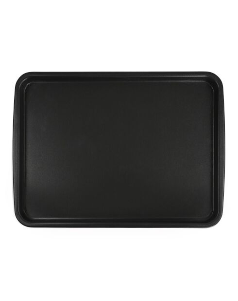 Plaque à pâtisserie noir / fuschia - 38x28cm