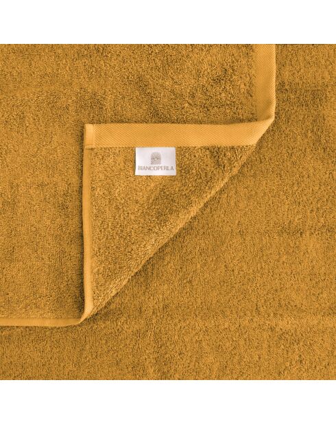 Set de 4 paños de algodón Elisa bronze - 30x30 cm