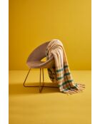 Plaid Cambridge doré/tiffany - 150x200 cm