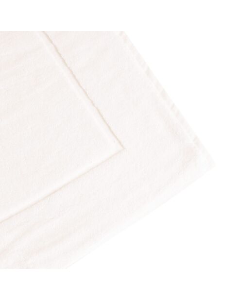 Tappeto da bagno Luxe in cotone avorio - 40x60 cm