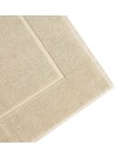Tappeto da bagno in cotone beige Luxe - 40x60 cm