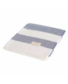 Plaid en coton Alicante denim - 140x180 cm