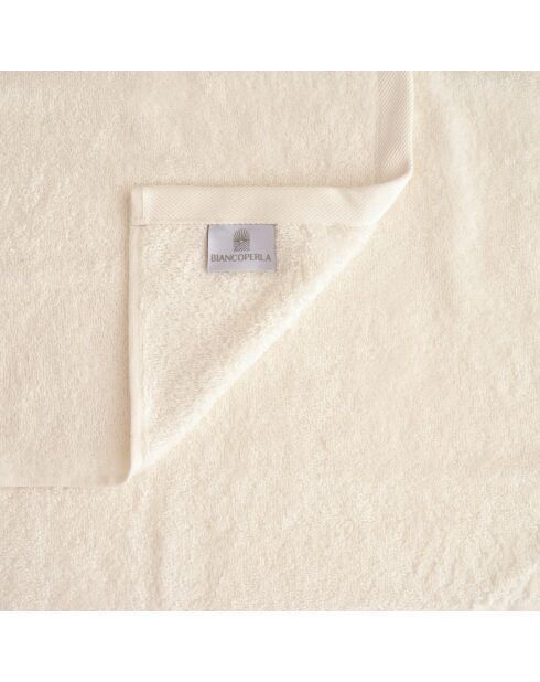 Set di 4 salviette in cotone Elisa avorio - 30x30 cm