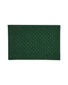 Alfombra de baño Elisa de algodón verde - 40x60 cm