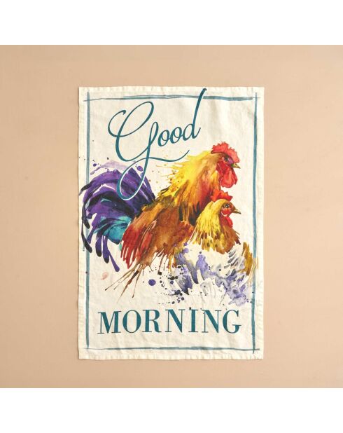 Canovacci Bonjour linnen theedoeken - 50x80 cm