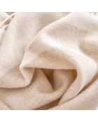 Plaid en laine Artico beige - 170x130 cm