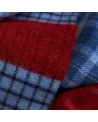 Plaid en laine Strauss azure/valence - 150x200 cm