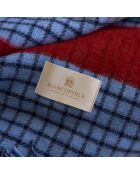Plaid en laine Strauss azure/valence - 150x200 cm