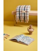 Plaid Cambridge denim/crock - 150x200 cm