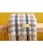 Plaid Cambridge denim/crock - 150x200 cm