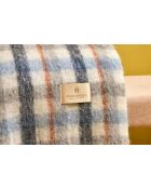 Plaid Cambridge denim/crock - 150x200 cm