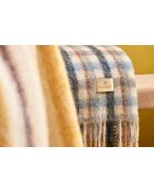Plaid Cambridge denim/crock - 150x200 cm