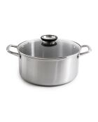 Marmite Blacksteel triplex argenté - 28cm